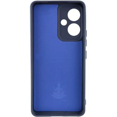 Чохол Silicone Cover Lakshmi Full Camera (AA) для Xiaomi Redmi 13 4G / Poco M6 4G Синій / Midnight Blue