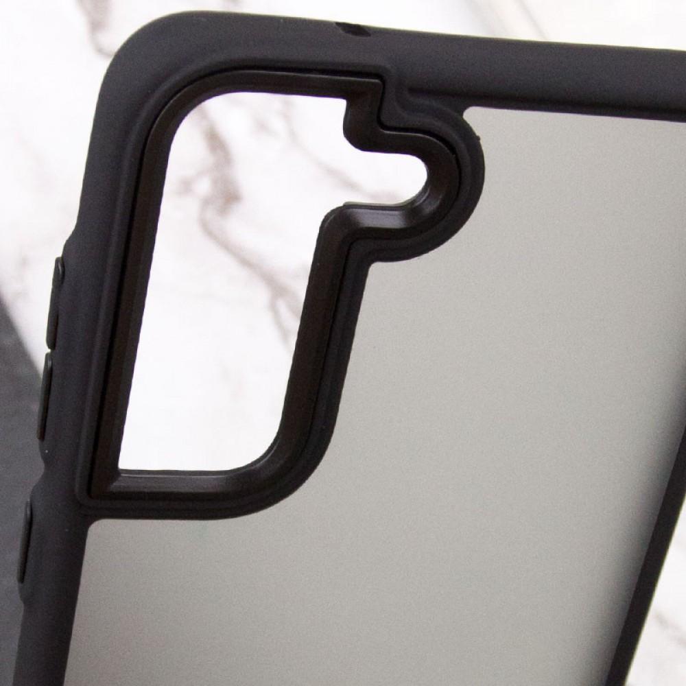 Чохол TPU+PC Lyon Frosted для Samsung Galaxy S22 Black
