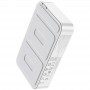 Портативне ЗП Power Bank Hoco Q10A Transparent PD20W з БЗП 10000 mAh White