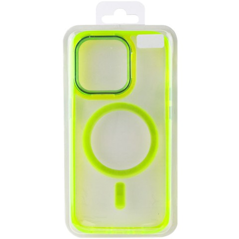 Чохол TPU Iris with MagSafe для Apple iPhone 13 Pro (6.1") Жовтий