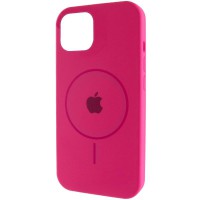 Чохол Silicone Case Full Protective (AA) with MagSafe для Apple iPhone 11 Pro Max (6.5") Малиновий / Dragon Fruit