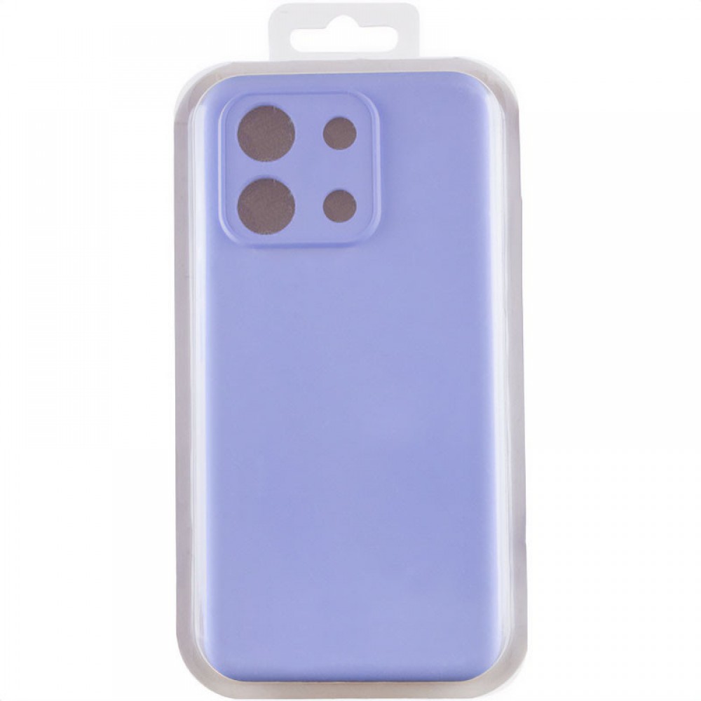 Чохол Silicone Cover Lakshmi Full Camera (AA) для Xiaomi Redmi Note 14S Бузковий / Dasheen