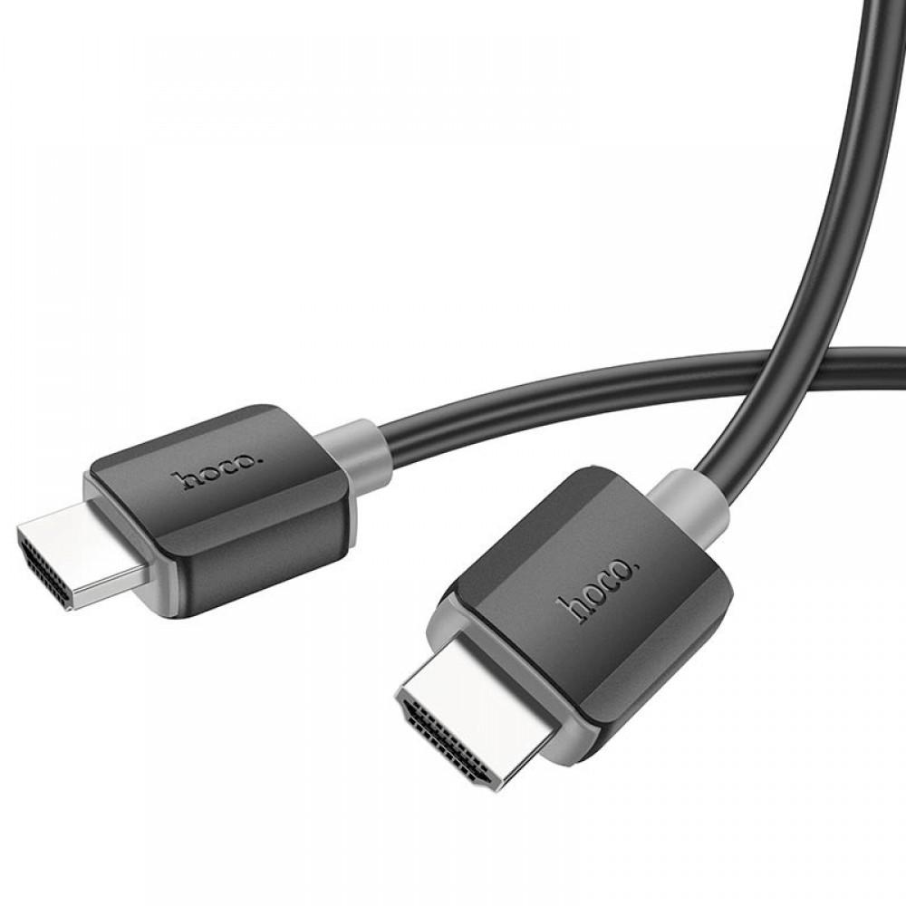 Дата кабель Hoco US08 HDTV 2.0 male to male 4K HD (3m) Black