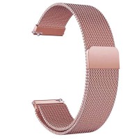 Ремінець Milanese Loop для Smart Watch 20mm Pink