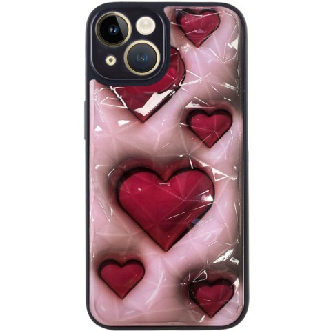TPU+PC чохол Prisma Plushie для Apple iPhone 14 (6.1") Hearts