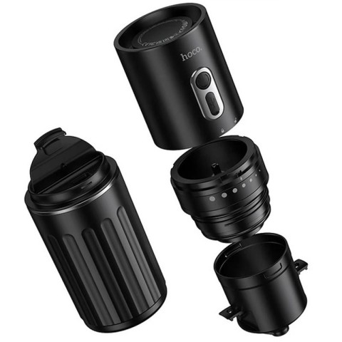 Портативна кавоварка Hoco HX80 All-in-One 1300 mAh Black