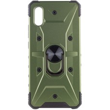 Ударостійкий чохол Pathfinder Ring для Xiaomi Redmi 9A Зелений / Army Green