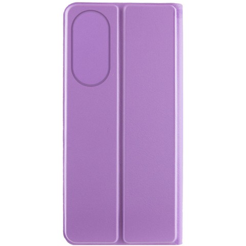 Шкіряний чохол-книжка GETMAN Elegant (PU) для Oppo A78 4G Бузковий