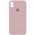 Чохол Silicone Case Full Protective (AA) для Apple iPhone XS Max (6.5") Рожевий / Pink Sand