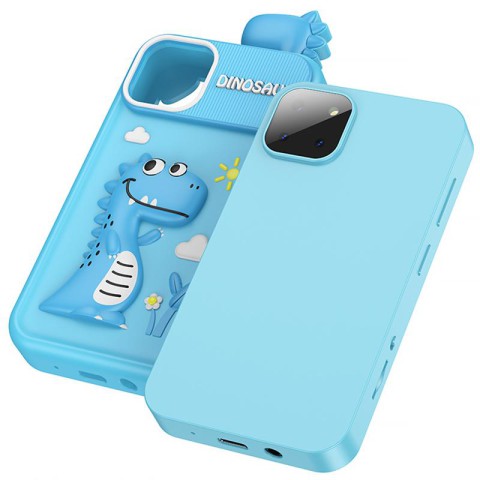 Дитячий ігровий телефон Hoco Y103 2.8-inch Blue