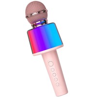 Караоке Мікрофон-колонка MC005 Pink