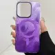 Чохол TPU Shiny Mountain (MagFit) для Apple iPhone 12 Pro Max (6.7") Purple