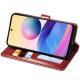 Шкіряний чохол книжка GETMAN Gallant (PU) для Samsung Galaxy S24 Червоний