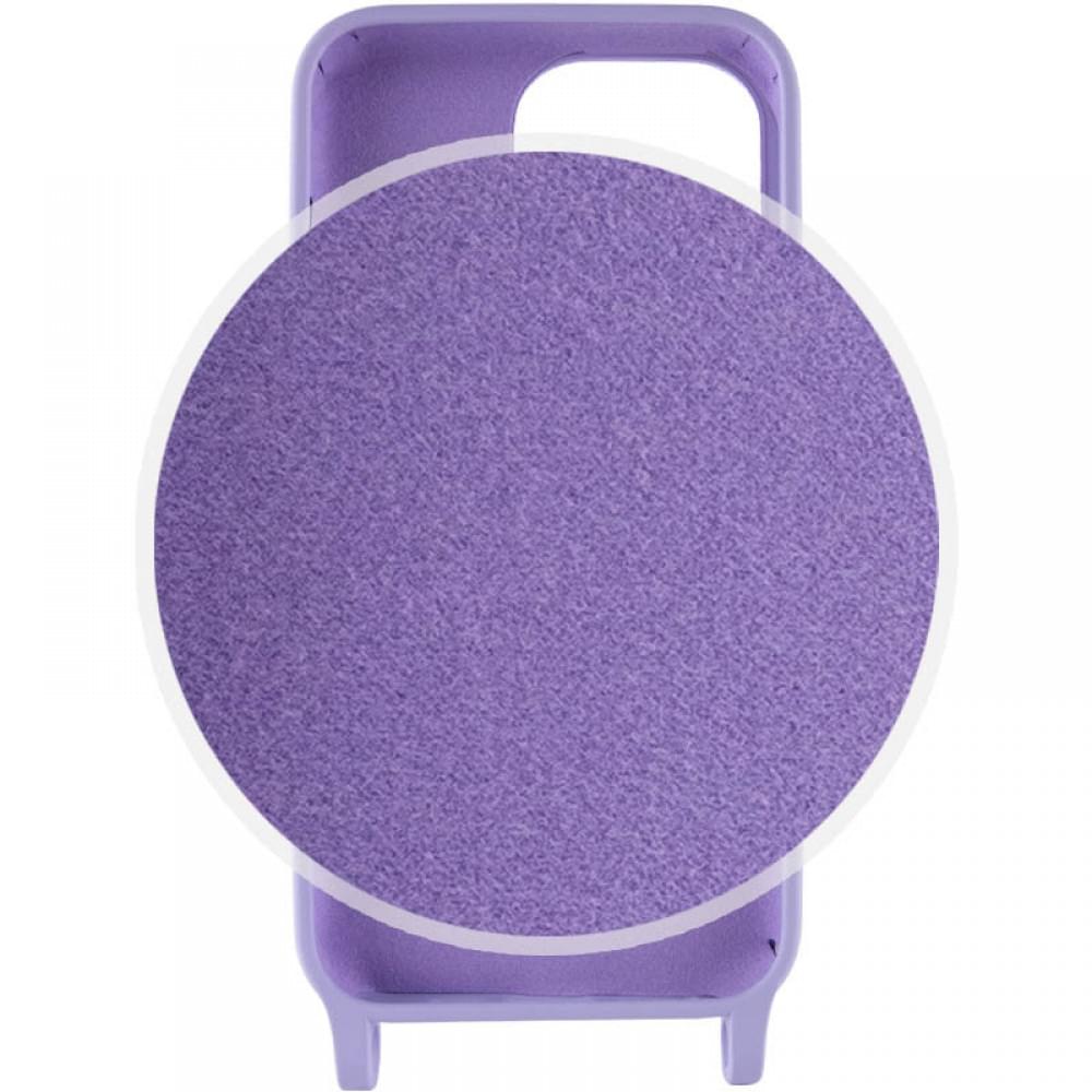 Чохол TPU two straps California для Apple iPhone 13 Pro Max (6.7") Бузковий