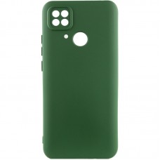 Чохол Silicone Cover Lakshmi Full Camera (AAA) для Xiaomi Redmi 9C Зелений / Cyprus Green