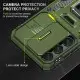 Ударостійкий чохол Camshield Army Ring для Samsung Galaxy S21+ Оливковий / Army Green