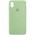 Чохол Silicone Case Full Protective (AA) для Apple iPhone XS Max (6.5") Зелений / Pistachio