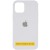 Чохол Silicone Case Full Protective (AA) для Apple iPhone 17 Air (6.5") Білий / White