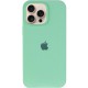 Чохол Silicone Case Full Protective (AA) для Apple iPhone 13 Pro Max (6.7") Зелений / Pistachio