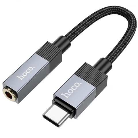 Перехідник Hoco UPA32C Type-C to 3.5mm Black