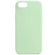 Чохол Silicone Case Full Protective (AA) NO LOGO для Apple iPhone SE (2020) / 7 / 8 (4.7") Зелений / Pistachio