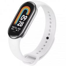 Силіконовий ремінець для Xiaomi Mi Band 8/9 Білий / White