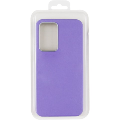 Шкіряний чохол Leather Case Metal Buttons для Samsung Galaxy S23 FE Light Purple