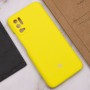 Чохол Silicone Cover Full Camera (AAA) для Xiaomi Redmi Note 10 5G / Poco M3 Pro Жовтий / Bright Yellow