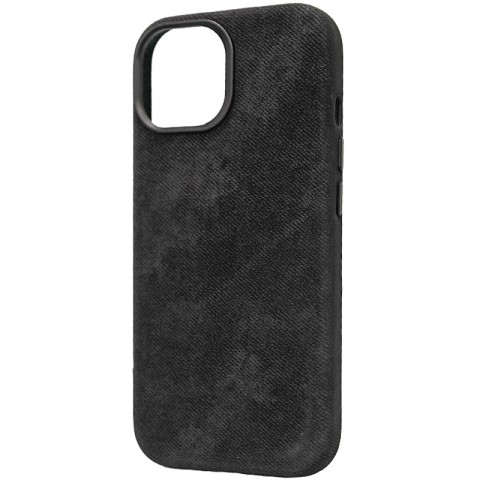 Чохол Denim with MagSafe для Apple iPhone 14 (6.1") Black