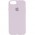 Чохол Silicone Case Full Protective (AA) для Apple iPhone SE (2020) Бузковий / Lilac