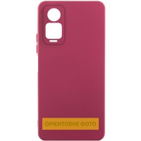 Чохол Silicone Cover Ummi Lakshmi Full Camera (AA) для Xiaomi 13T / 13T Pro Бордовий / Marsala