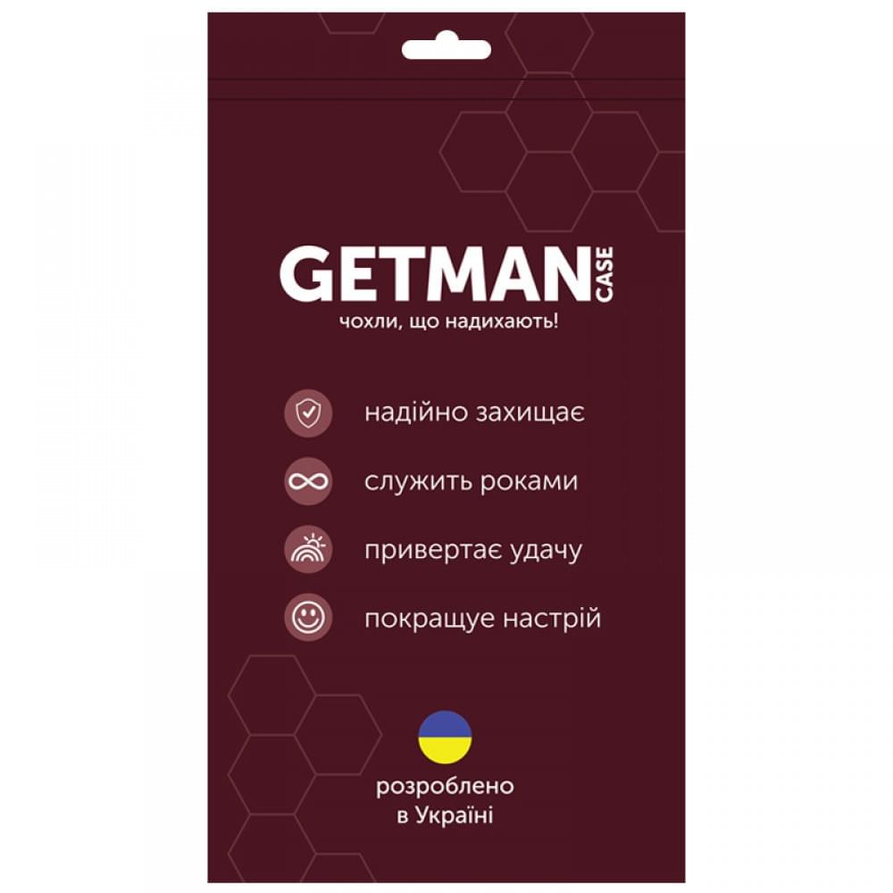 TPU чохол GETMAN Ease logo посилені кути для Apple iPhone XR (6.1") Безбарвний (прозорий)