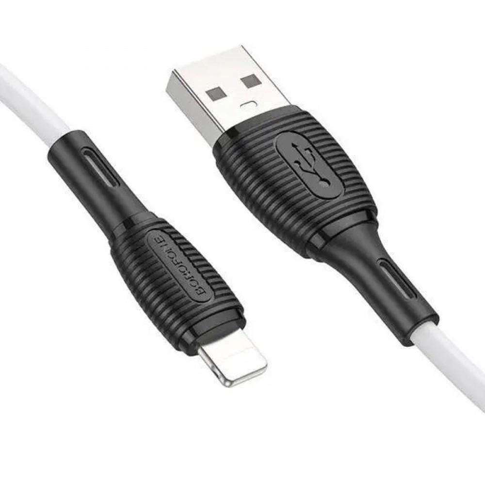 Дата кабель Borofone BX86 Advantage USB to Lightning (1m) White