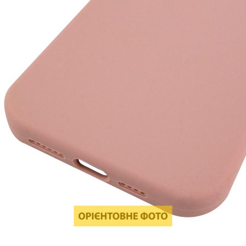 Чохол Silicone Case (AA) Logo with MagSafe для Apple iPhone 17 Pro (6.3") Рожевий / Pink Sand