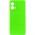 Чохол Silicone Cover Lakshmi Full Camera (AA) для Motorola Moto G24 Салатовий / Neon Green