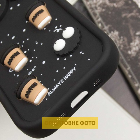 Чохол TPU Toys Case with Ears для Xiaomi Poco X6 / Note 13 Pro 5G Black