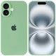 Чохол Silicone Case Full Camera Protective (AA) для Apple iPhone 16 Plus (6.7") Зелений / Pistachio