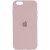 Чохол Silicone Case Full Protective (AA) для Apple iPhone SE (2020) Рожевий / Chalk Pink