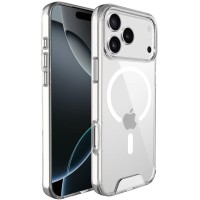Чохол TPU Space Case with MagSafe для Apple iPhone 17 Pro Max (6.9") Прозорий
