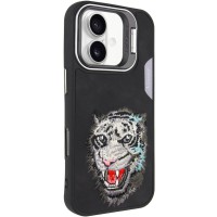 TPU+PC чохол Friends для Apple iPhone 16 (6.1") Black Tiger