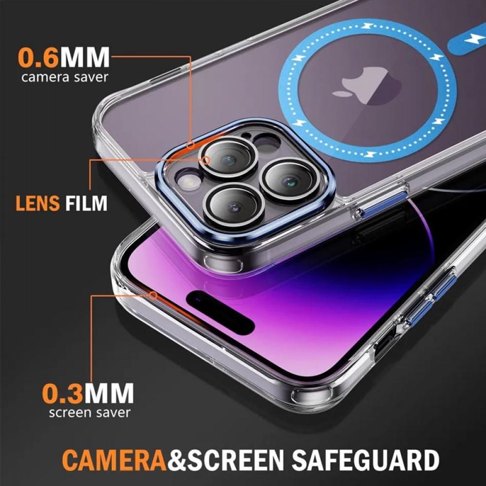 Чехол TPU+PC Colorful with MagSafe для Apple iPhone 13 Pro (6.1")