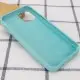 Чохол Silicone Case Full Protective (AA) для Apple iPhone 13 mini (5.4") Бірюзовий / Marine Green