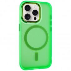 Чохол TPU+PC Lily with MagSafe для Apple iPhone 12 Pro Max (6.7") Neon Green