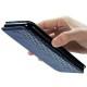 Шкіряний чохол-книжка GETMAN Cubic (PU) для Samsung Galaxy A31 Синій