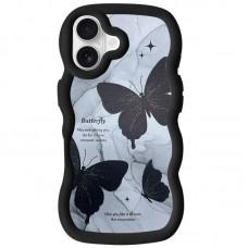 Чохол TPU Cloudy Pictures для Apple iPhone 16 (6.1") Butterflies