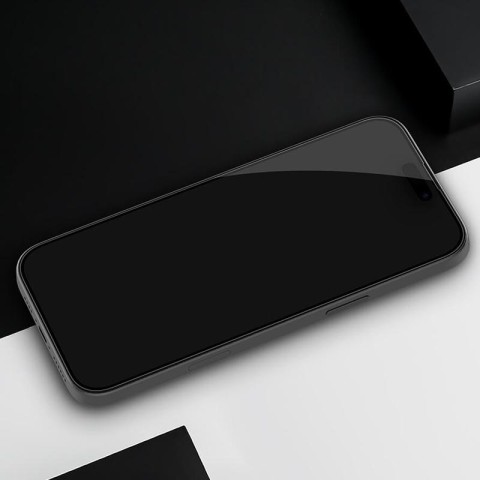 Захисне скло Nillkin (CP+ max 3D) (full glue) для Apple iPhone 16 / 15 (6.1") Чорний