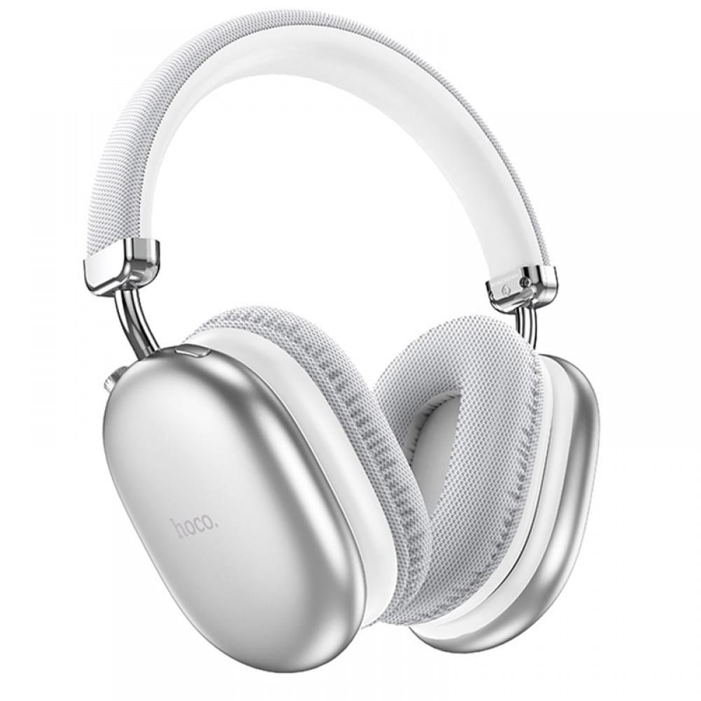 Накладні бездротові навушники Hoco W35 Max Joy Silver