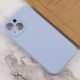 Чохол Silicone Case Full Camera Protective (AA) NO LOGO для Apple iPhone 13 (6.1") Блакитний / Lilac Blue