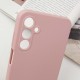 Чохол Silicone Cover Lakshmi Full Camera (AAA) with Logo для Samsung Galaxy A16 4G/5G Рожевий / Pink Sand