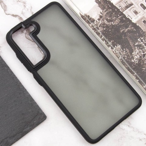 Чохол TPU+PC Lyon Frosted для Samsung Galaxy S22 Black